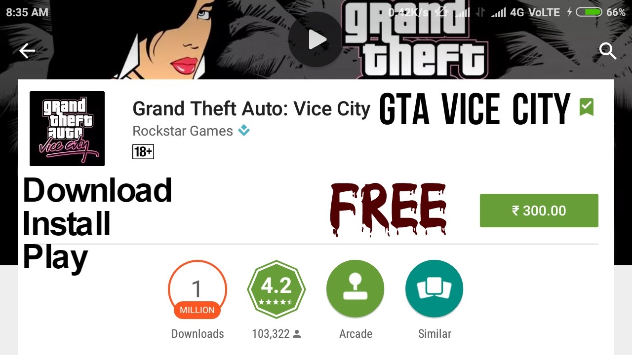 How To Download Install GTA Vice City Game Free For Any ...